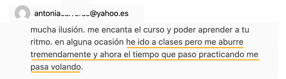 Testimonio de Antonia